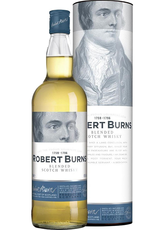 Виски Robert Burns Blend In Tube 40°